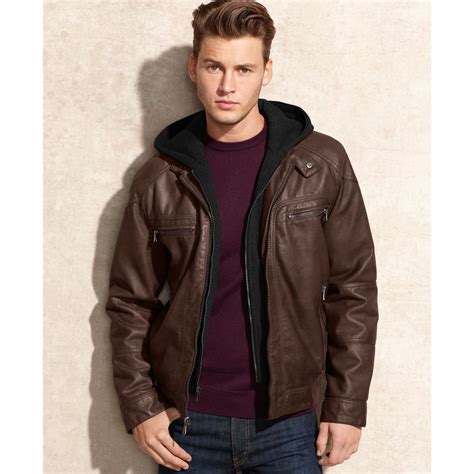 fake calvin klein leather jacket